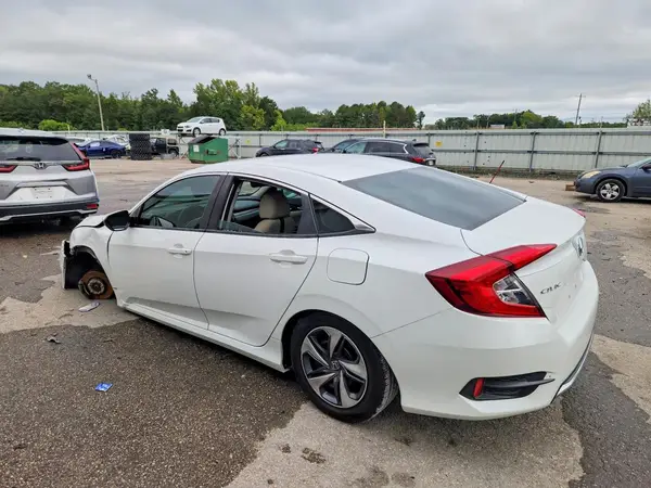 2HGFC2F67LH522697 — 2020 Honda Civic, фото 2 с аукциона Copart, Передняя часть