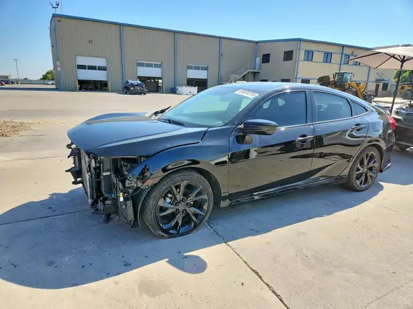 19XFC2F89LE027509 — 2020 Honda Civic, Передняя часть (Front End), фото до ремонта
