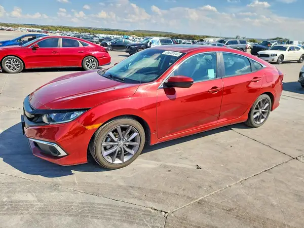 19XFC1F36LE203186 — 2020 Honda Civic, Боковая часть (Side), фото до ремонта