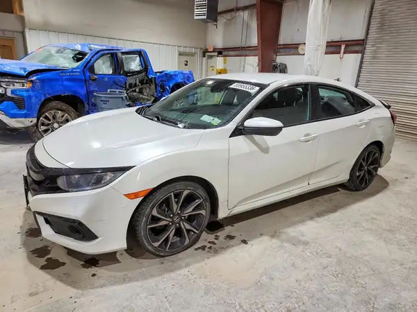 2HGFC2F8XLH531640 — 2020 Honda Civic, Задняя часть (Rear End), фото до ремонта