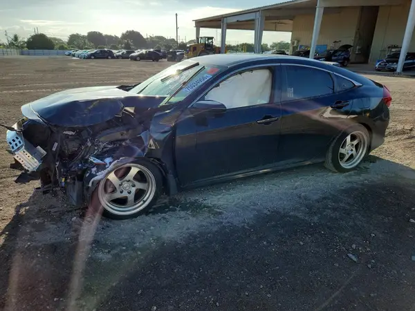 19XFC2F6XLE003931 — 2020 Honda Civic, Передняя часть (Front End), фото до ремонта
