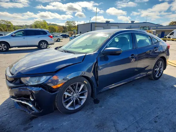 19XFC1F3XLE005176 — 2020 Honda Civic, Передняя часть (Front End), фото до ремонта