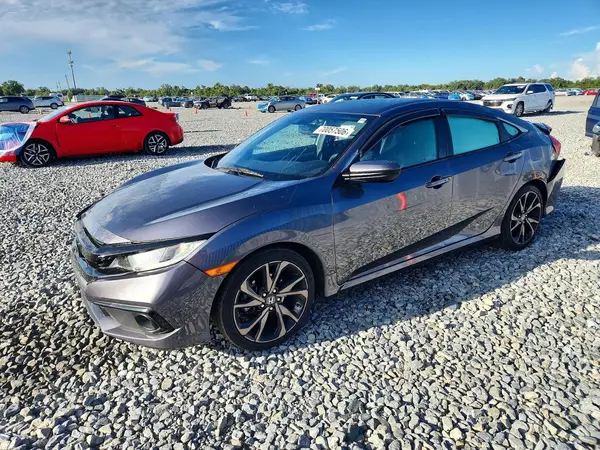 2HGFC2F89LH565911 — 2020 Honda Civic, Задняя часть (Rear End), фото до ремонта