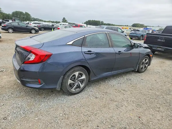 2HGFC2F60LH593787 — 2020 Honda Civic, фото 3 с аукциона Copart, Передняя часть