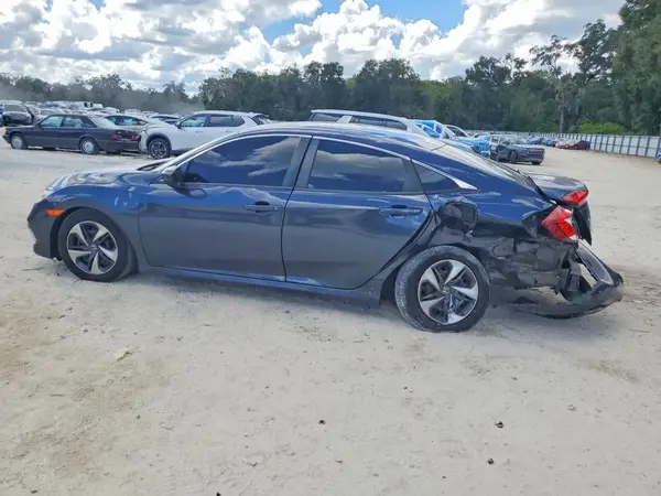 2HGFC2F60LH599685 — 2020 Honda Civic, фото 2 с аукциона Copart, Задняя часть