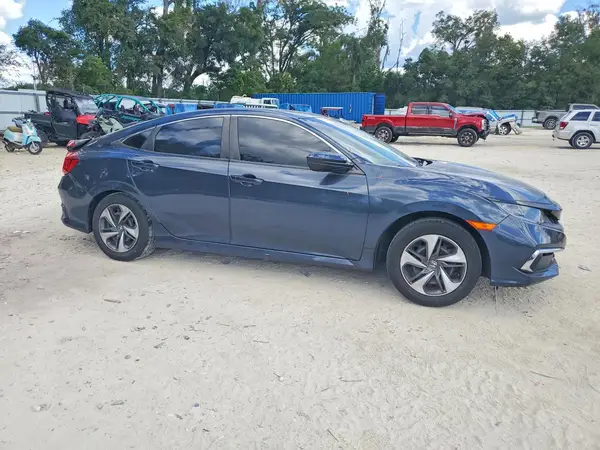 2HGFC2F60LH599685 — 2020 Honda Civic, фото 4 с аукциона Copart, Задняя часть