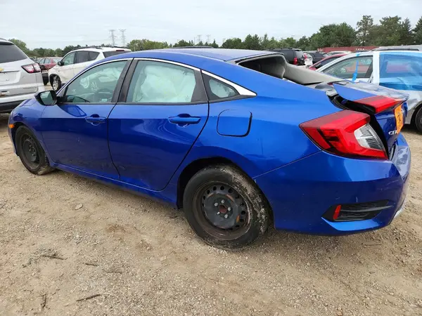 2HGFC2F66LH558767 — 2020 Honda Civic, фото 2 с аукциона Copart, Боковая часть