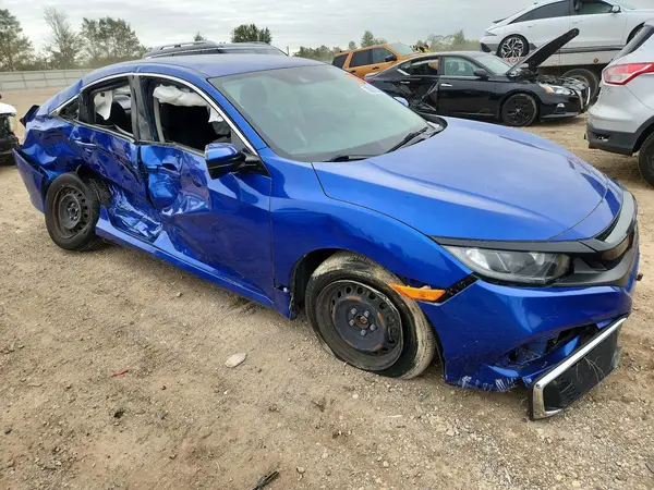 2HGFC2F66LH558767 — 2020 Honda Civic, фото 4 с аукциона Copart, Боковая часть