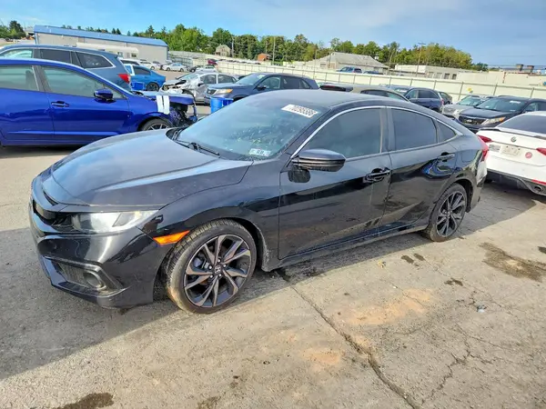 2HGFC2F89LH569540 — 2020 Honda Civic, Вандализм (Vandalism), фото до ремонта