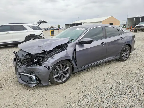 19XFC1F32LE002594 — 2020 Honda Civic, Передняя часть (Front End), фото до ремонта