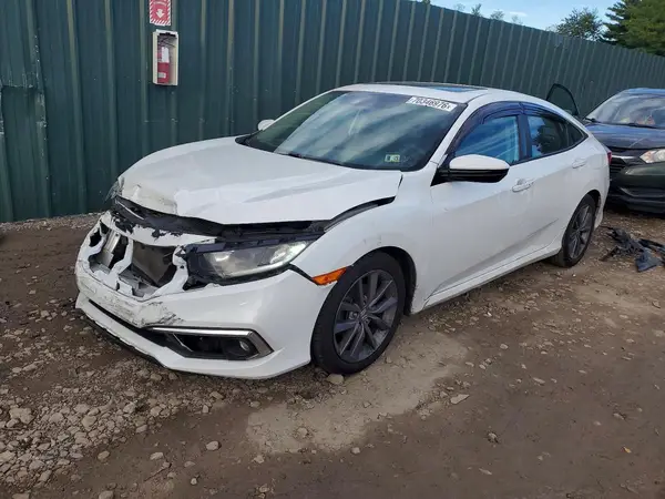 19XFC1F70LE206197 — 2020 Honda Civic, Передняя часть (Front End), фото до ремонта