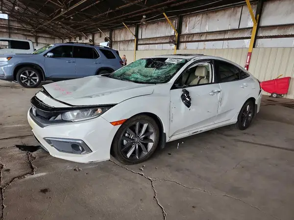 19XFC1F72LE208274 — 2020 Honda Civic, Передняя часть (Front End), фото до ремонта