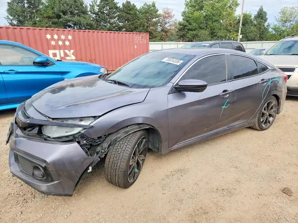 2HGFC2F88LH541034 — 2020 Honda Civic, Передняя часть (Front End), фото до ремонта