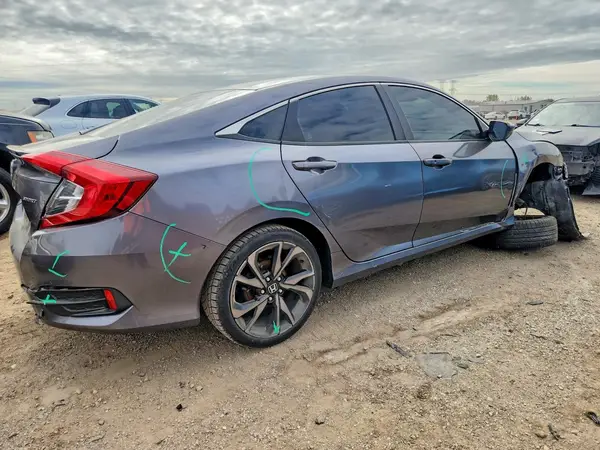 2HGFC2F88LH541034 — 2020 Honda Civic, фото 3 с аукциона Copart, Передняя часть
