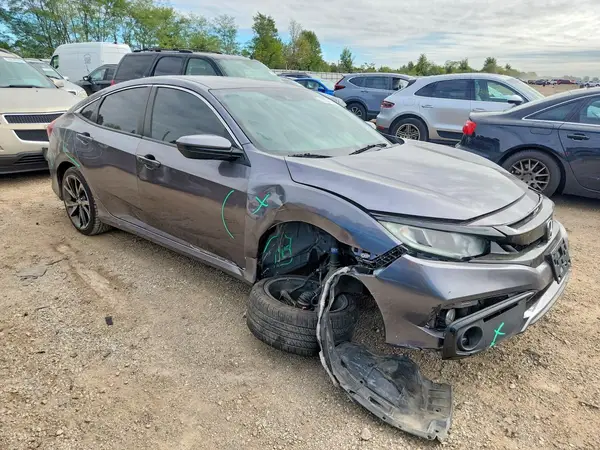 2HGFC2F88LH541034 — 2020 Honda Civic, фото 4 с аукциона Copart, Передняя часть