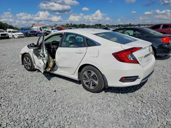 2HGFC2F66LH568702 — 2020 Honda Civic, фото 2 с аукциона Copart, Боковая часть