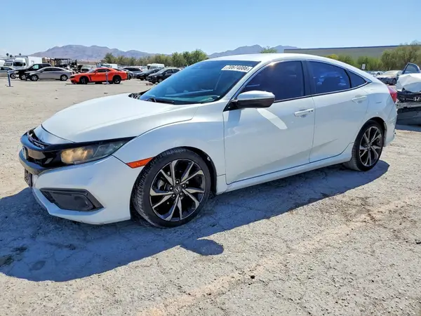 19XFC2F87LE200914 — 2020 Honda Civic, Передняя часть (Front End), фото до ремонта