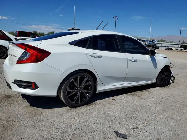 19XFC2F87LE200914 — 2020 Honda Civic, фото 3 с аукциона Copart, Передняя часть