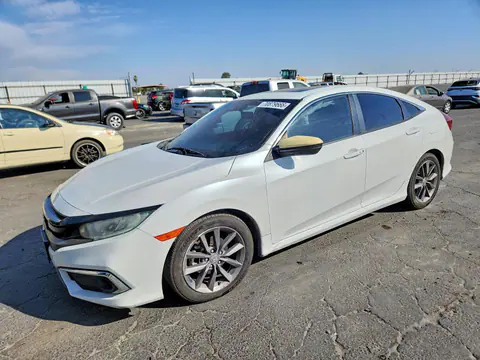 19XFC1F77LE204317 — 2020 Honda Civic, Передняя часть (Front End), фото до ремонта