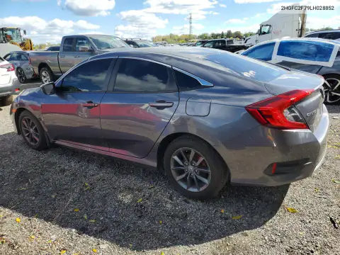 2HGFC2F79LH028852 — 2020 Honda Civic, фото 2 с аукциона Copart, Вандализм