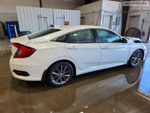 2020 Honda Civic Exl VIN 19XFC1F74LE012532 фото 3