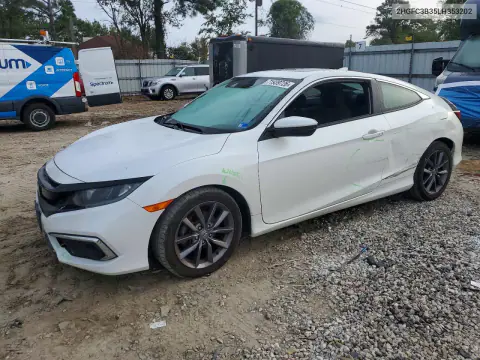 2HGFC3B35LH353202 — 2020 Honda Civic, Сторона, фото до ремонта