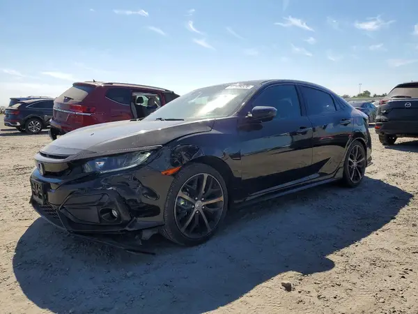 SHHFK7H46MU421280 — 2021 Honda Civic, Задняя часть (Rear End), фото до ремонта