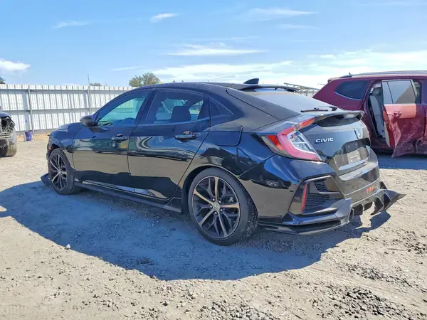 SHHFK7H46MU421280 — 2021 Honda Civic, фото 2 с аукциона Copart 29.09.2026, Задняя часть