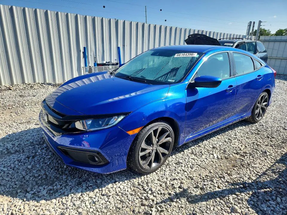 2021 HONDA CIVIC VIN 2HGFC2F83MH554615 фото 1