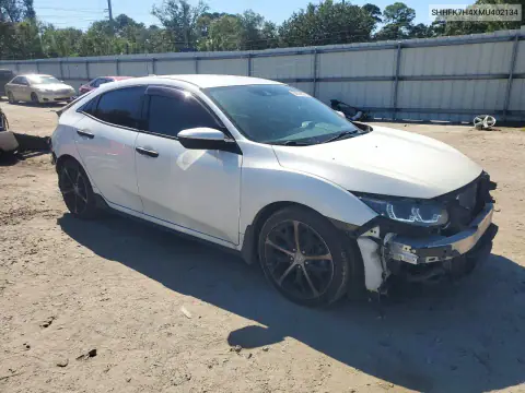 SHHFK7H4XMU402134 — 2021 Honda Civic, фото 4 с аукциона Copart, Передняя часть