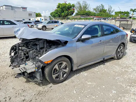 2HGFC2F63MH556203 — 2021 Honda Civic, Передняя часть (Front End), фото до ремонта