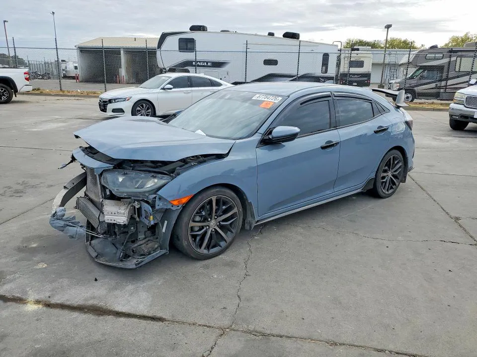 2021 HONDA CIVIC VIN SHHFK7H46MU422414 фото 1