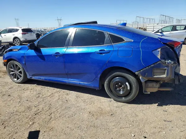 19XFC1F36ME000140 — 2021 Honda Civic, фото 2 с аукциона Copart, Передняя часть