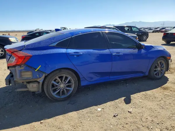 19XFC1F36ME000140 — 2021 Honda Civic, фото 3 с аукциона Copart, Передняя часть