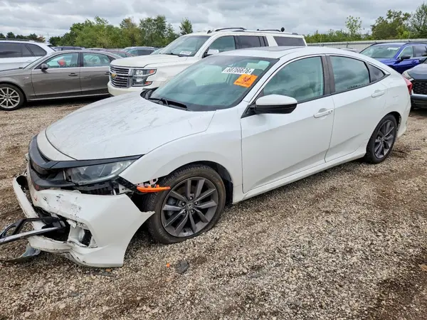 19XFC1F31ME004970 — 2021 Honda Civic, Передняя часть (Front End), фото до ремонта