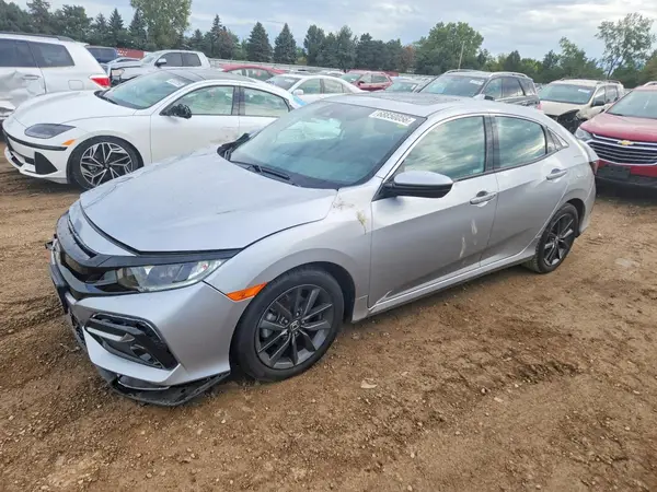 SHHFK7H61MU227824 — 2021 Honda Civic, Передняя часть (Front End), фото до ремонта