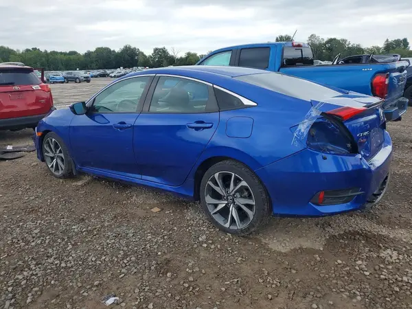 2HGFC2F81MH526148 — 2021 Honda Civic, фото 2 с аукциона Copart, Задняя часть