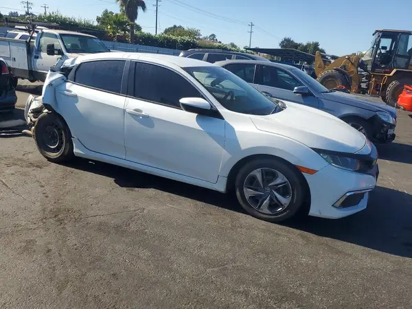2HGFC2F61MH559505 — 2021 Honda Civic, фото 4 с аукциона Copart, Задняя часть