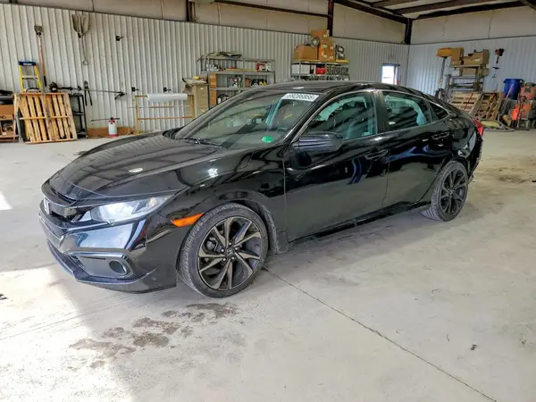 2HGFC2F89MH505029 — 2021 Honda Civic, Задняя часть (Rear End), фото до ремонта