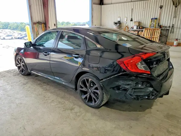 2021 HONDA CIVIC VIN 2HGFC2F89MH505029 фото 2