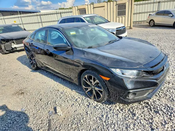 2HGFC2F89MH555879 — 2021 Honda Civic, фото 4 с аукциона Copart, Боковая часть