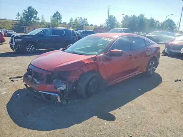 2HGFC2F63MH515666 — 2021 Honda Civic, Передняя часть (Front End), фото до ремонта