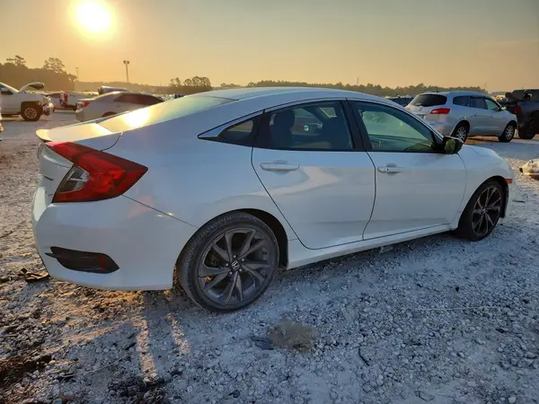 2HGFC2F83MH549527 — 2021 Honda Civic, фото 3 с аукциона Copart, Передняя часть