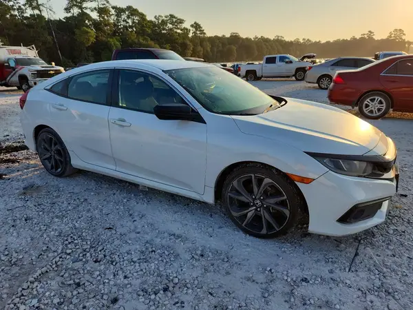 2HGFC2F83MH549527 — 2021 Honda Civic, фото 4 с аукциона Copart, Передняя часть