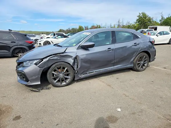 SHHFK7H63MU417608 — 2021 Honda Civic, Передняя часть (Front End), фото до ремонта