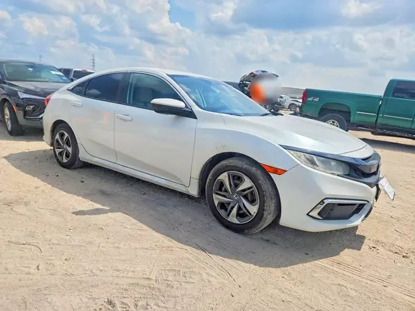 2HGFC2F6XMH559504 — 2021 Honda Civic, фото 4 с аукциона Copart, Боковая часть