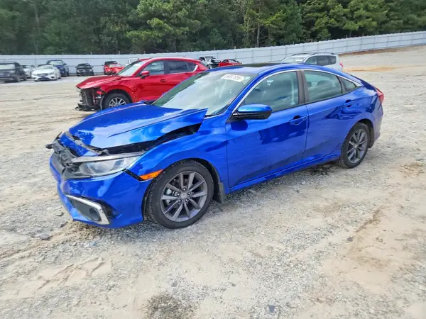 19XFC1F36ME008349 — 2021 Honda Civic, Передняя часть (Front End), фото до ремонта