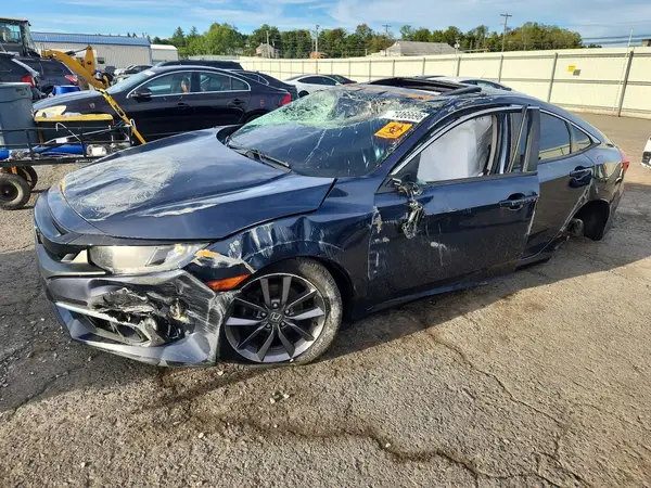 19XFC1F31ME208586 — 2021 Honda Civic, Опрокидывание (Rollover), фото до ремонта