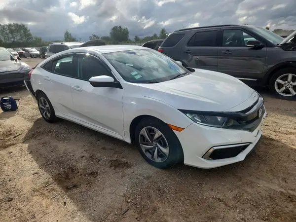 2HGFC2F67MH554454 — 2021 Honda Civic, фото 4 с аукциона Copart, Задняя часть