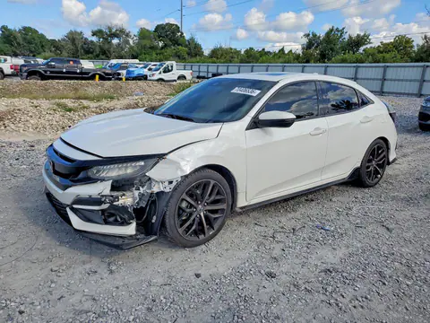 SHHFK7H95MU213077 — 2021 Honda Civic, Передняя часть (Front End), фото до ремонта